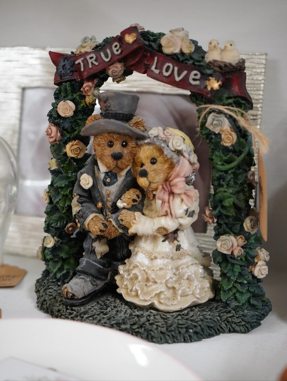Boyds Bears True Love Wedding Bear Figurine - 1995 Collectible 2274